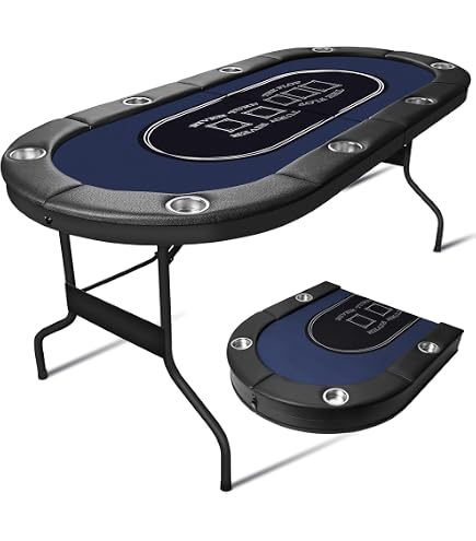 Amazon | Barrington 10 Playerポーカーテーブル82 x 44 | ポーカー